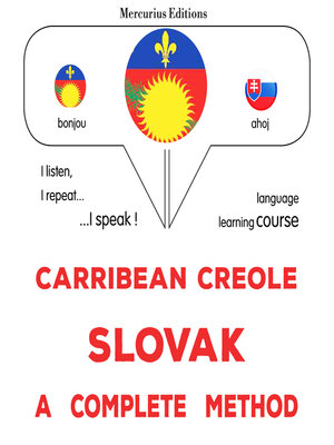 cover image of Kreyòl Karayib--Slovak